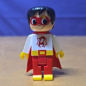 Red and Yellow Superhero Costume for Imaginative Play